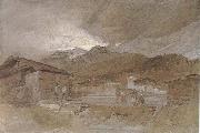 Joseph Mallord William Turner Mountain oil painting